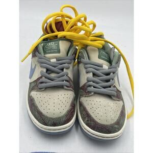 Size 5 - Crenshaw Skate Club x Nike Dunk SB Low Ivory